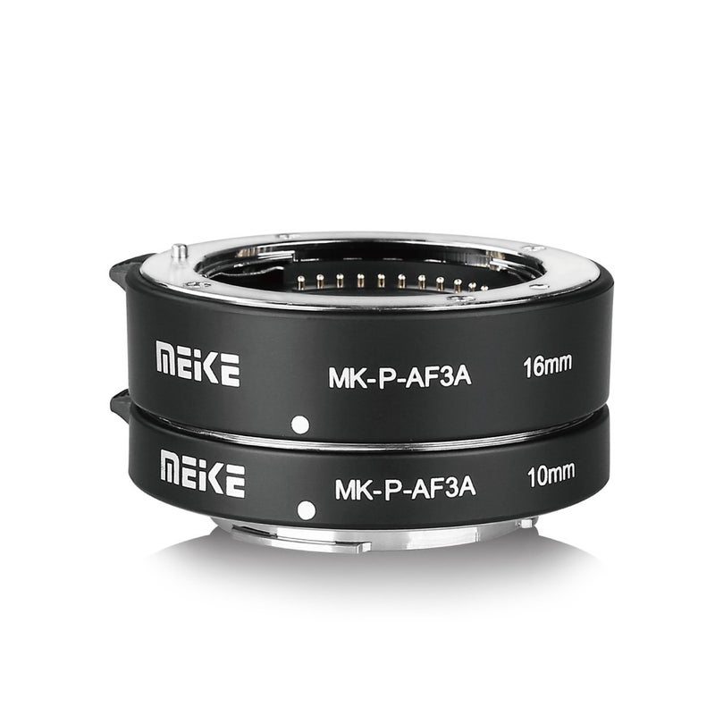 MEIKE MK-P-AF3A Automatic Extension Tube For Olympus Panasonic Micro Four Thirds M4/3 System Camera Lenses 10MM 16MM (Metal Auto Focus Plastic Body) - Image 1